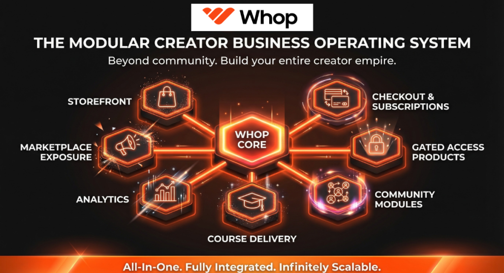 Explaining the core features of Whop