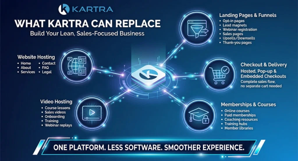 The tools that Kartra can replace