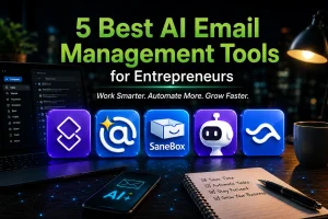 AI tools for email management side by side