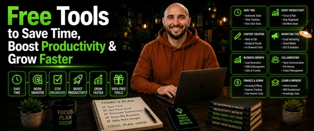 Free tools for entrepreneurs hand picked by Steve