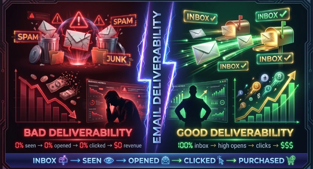 Why email deliverability matters